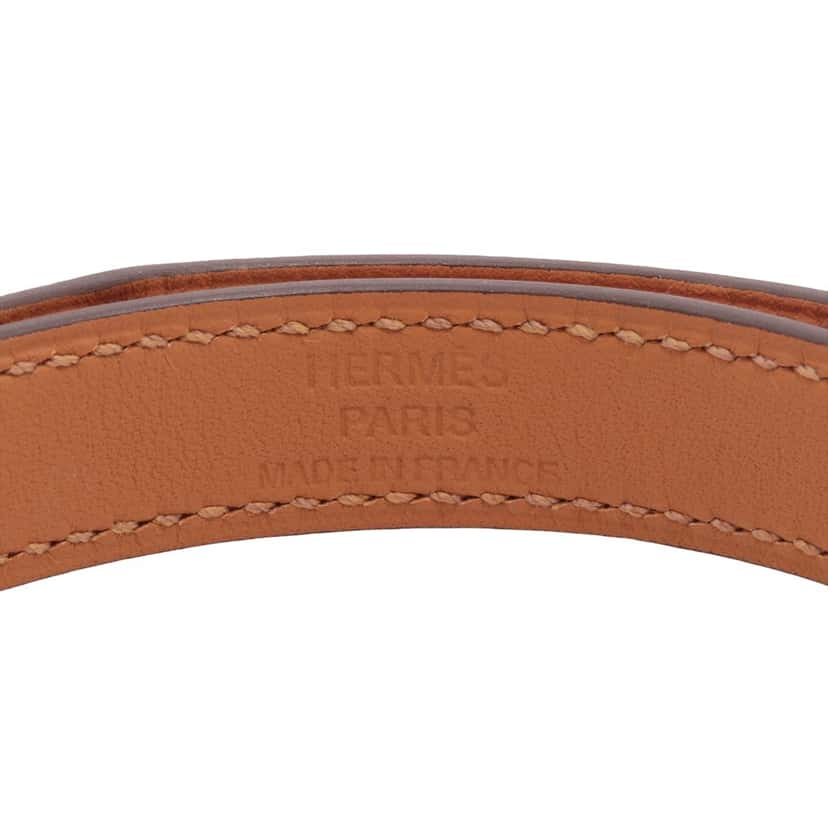 Hermès Swift Kelly Double Tour Bracelet Pink Leather Very good condition - Box View