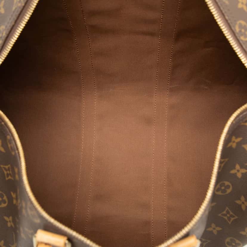 Louis Vuitton Monogram Keepall 45 Brown Good condition - Model View