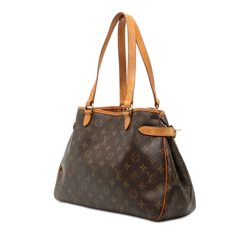 Louis Vuitton Monogram Batignolles Horizontal Brown Very good condition - Back View