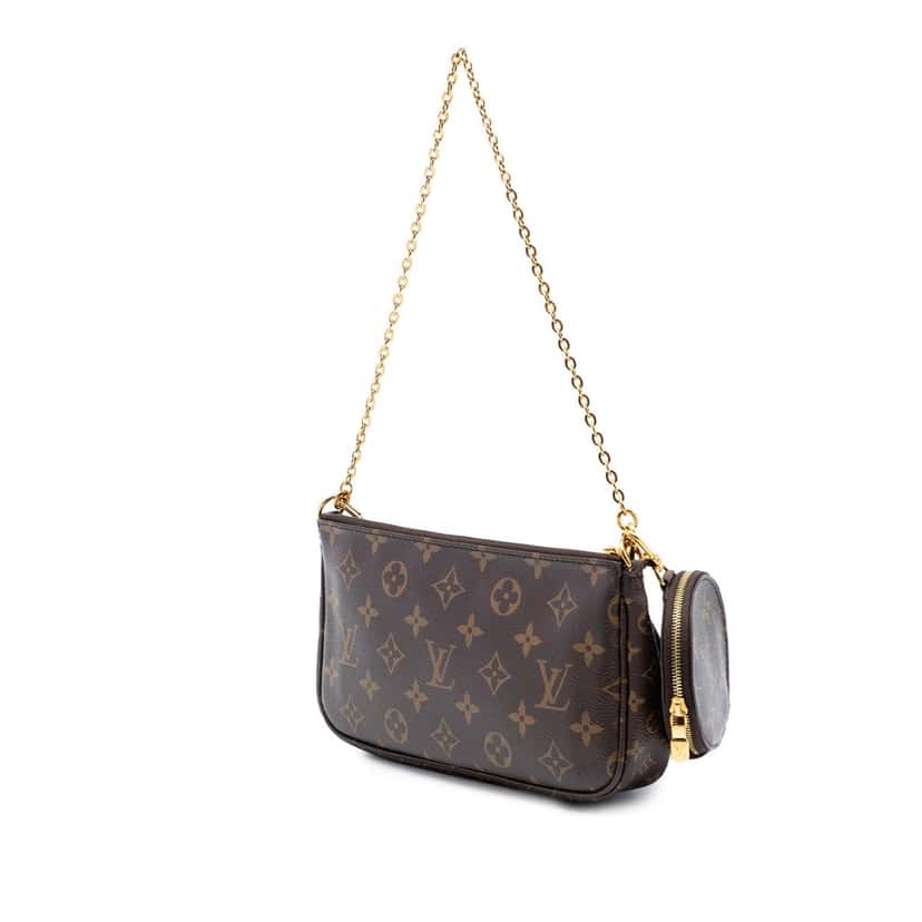 Louis Vuitton Monogram Multi Pochette Accessoires Brown Very good condition - Back View