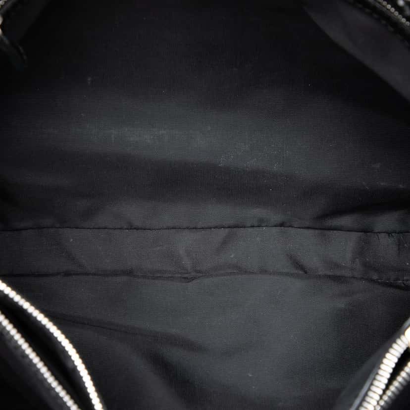 Dior Large Patent Cannage Lady Dior Soft Shopping Tote Black Leather Very good condition - Model View