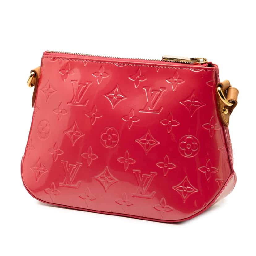 Louis Vuitton Monogram Vernis Minna Street Pink Leather Very good condition - Back View
