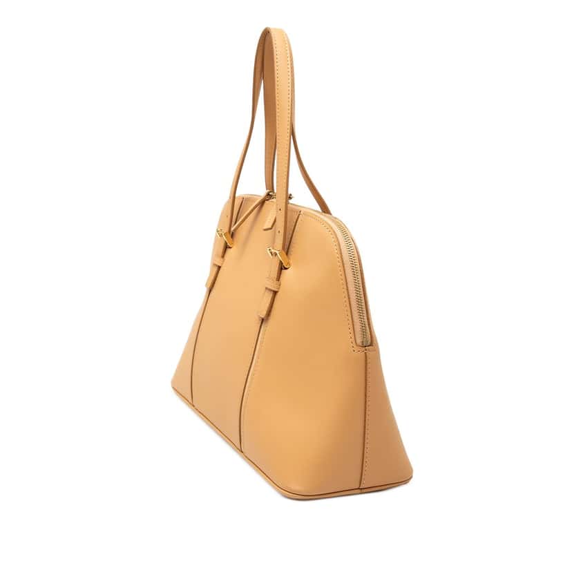 Burberry Leather Handbag Brown Leather Very good condition - Back View