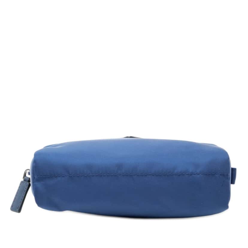 Prada Tessuto Cosmetic Pouch Blue Very good condition - Inside View