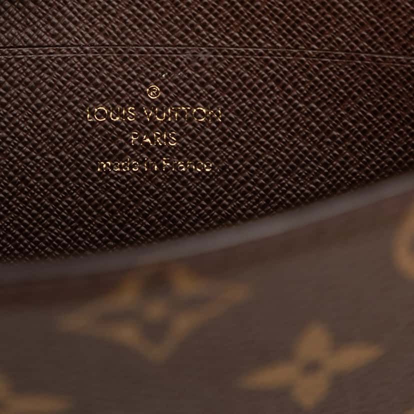 Louis Vuitton Monogram Lily Wallet On Chain Brown Very good condition - Box View