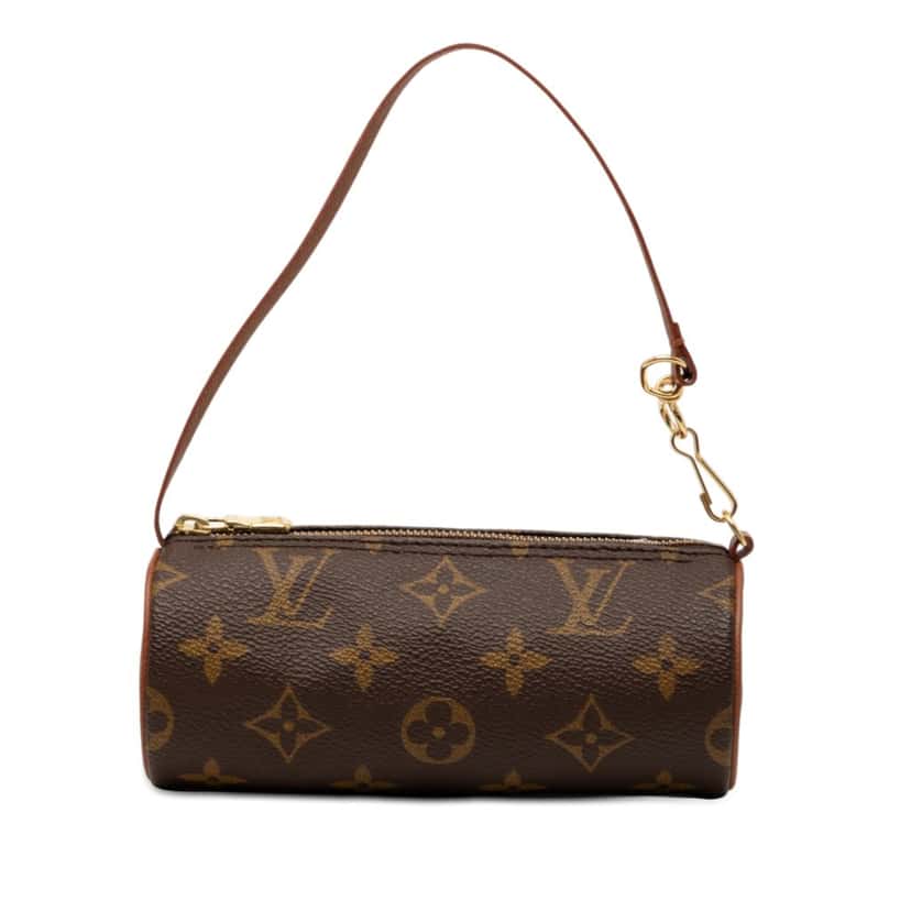 Louis Vuitton Monogram Papillon Pochette Brown Very good condition - Front View