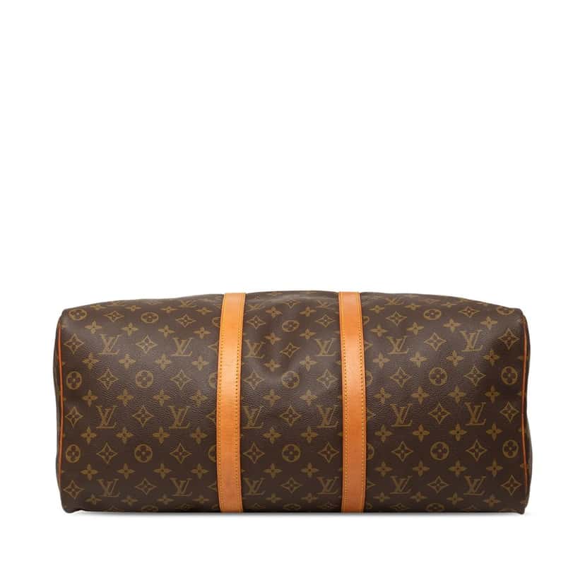 Louis Vuitton Monogram Keepall 50 Brown Good condition - Inside View