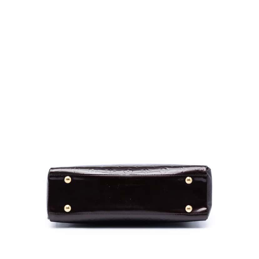 Louis Vuitton Monogram Vernis Melrose Avenue Purple Leather Very good condition - Inside View