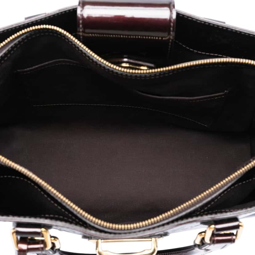 Louis Vuitton Monogram Vernis Melrose Avenue Purple Leather Very good condition - Model View