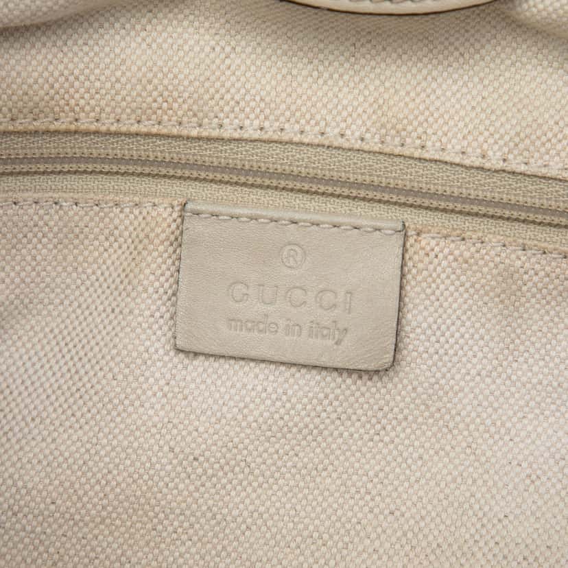 Gucci Medium GG Canvas Sukey Tote Beige Very good condition - Box View