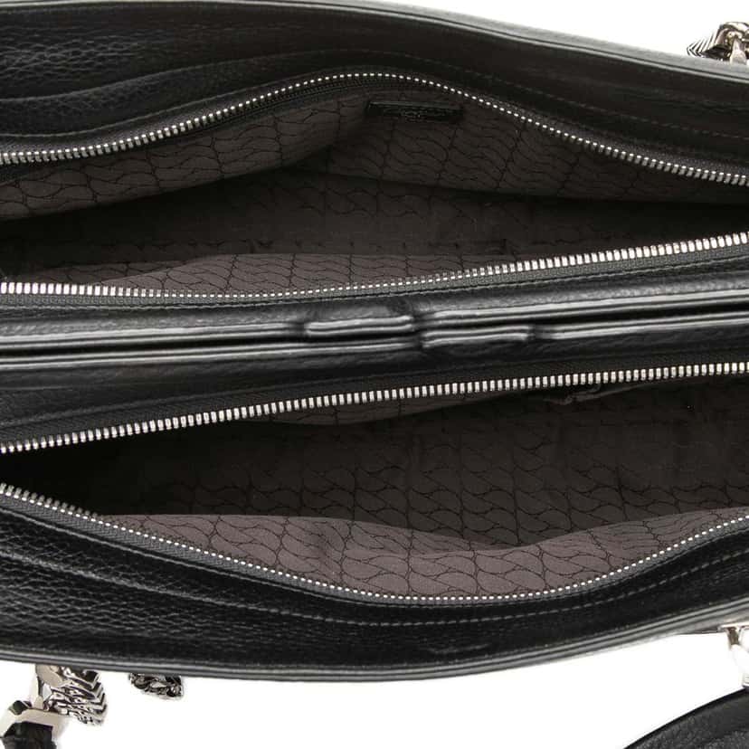 Cartier Leather La Dona Shoulder Bag Black Leather Very good condition - Model View