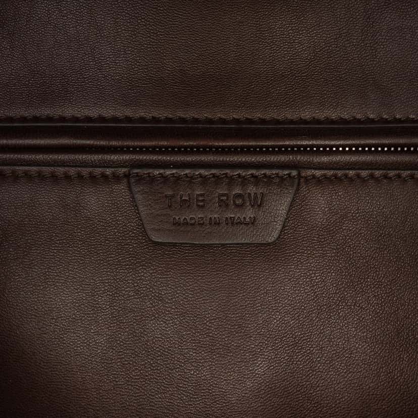 The Row Leather Henri Tote Brown Leather Very good condition - Box View