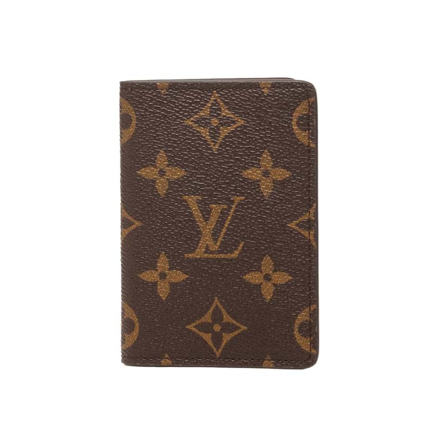 Louis Vuitton Monogram Pocket Organizer Brown Very good condition - Front View