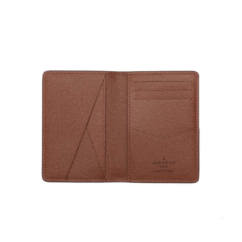 Louis Vuitton Monogram Pocket Organizer Brown Very good condition - Model View