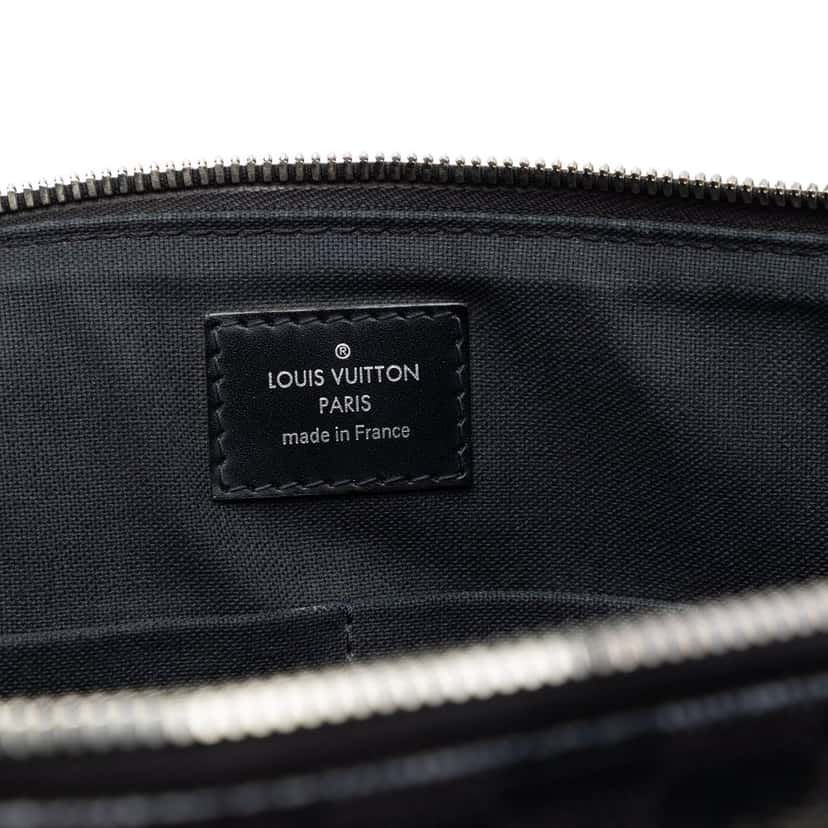 Louis Vuitton Damier Graphite Porte Documents Jour Black Very good condition - Box View