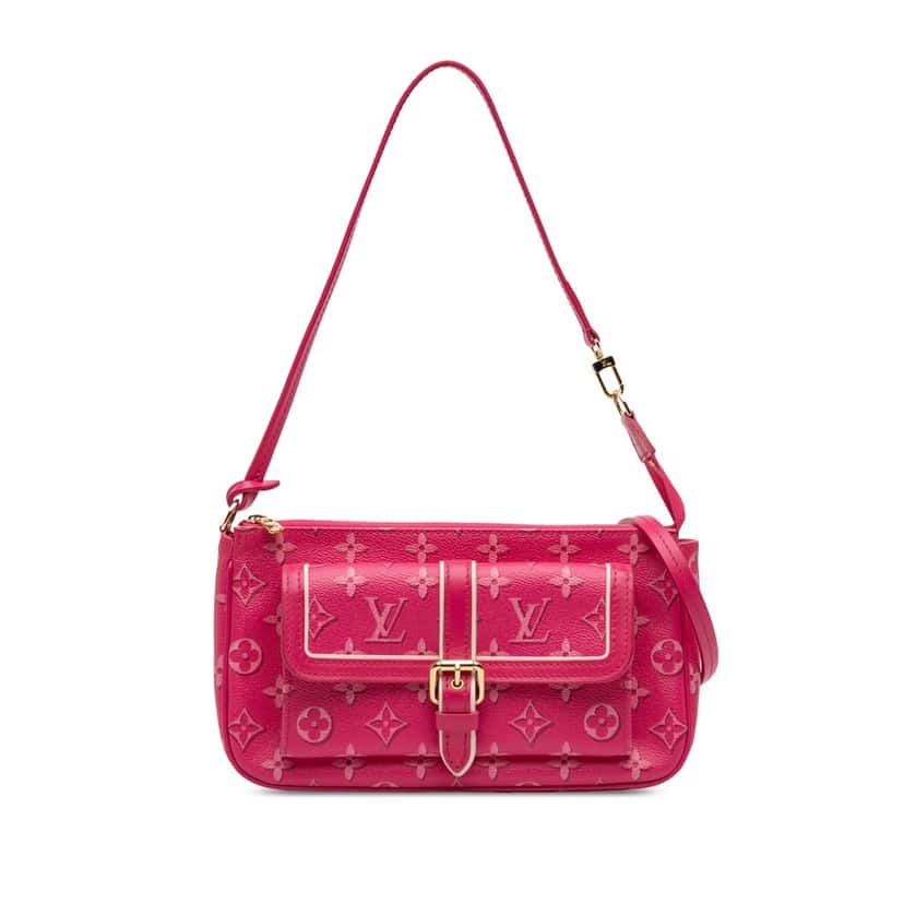 Louis Vuitton Fall For You Monogram Maxi Multi Pochette Accessoires Pink Very good condition - Front View
