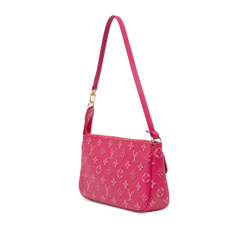 Louis Vuitton Fall For You Monogram Maxi Multi Pochette Accessoires Pink Very good condition - Back View