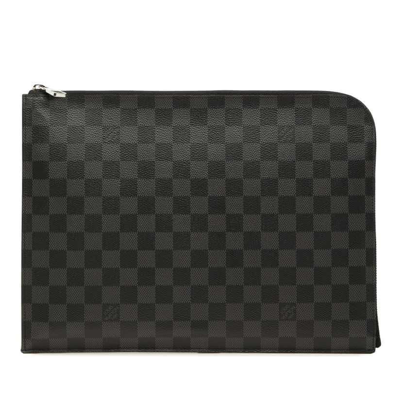 Louis Vuitton Damier Graphite Pochette Jour GM Black Very good condition - Front View
