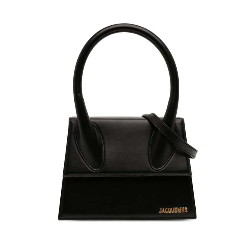 Jacquemus Leather Le Grand Chiquito Black Leather Very good condition - Front View