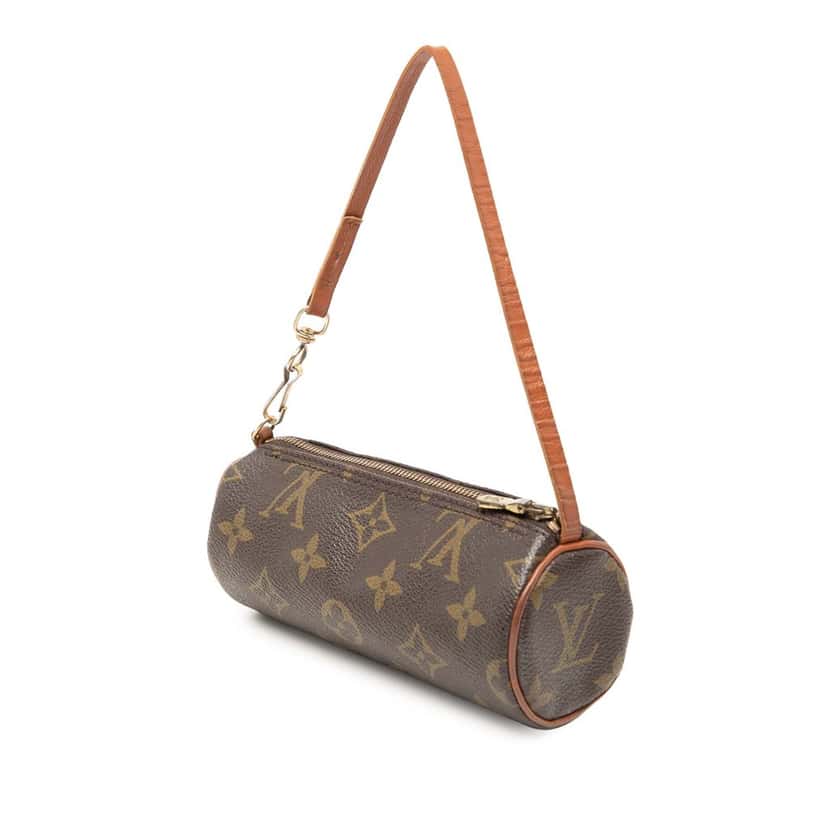Louis Vuitton Monogram Papillon Pochette Brown Very good condition - Back View