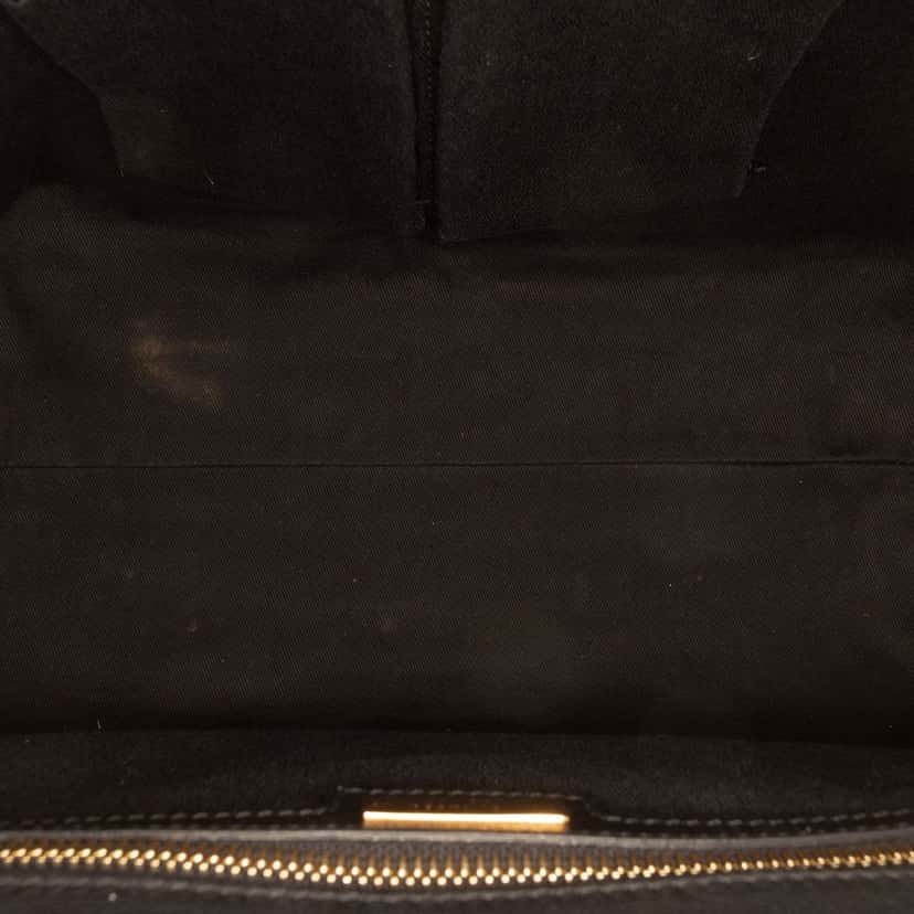 Dolce & Gabbana Large Leopard Print Calfskin Miss Sicily Satchel Brown Leather Very good condition - Model View