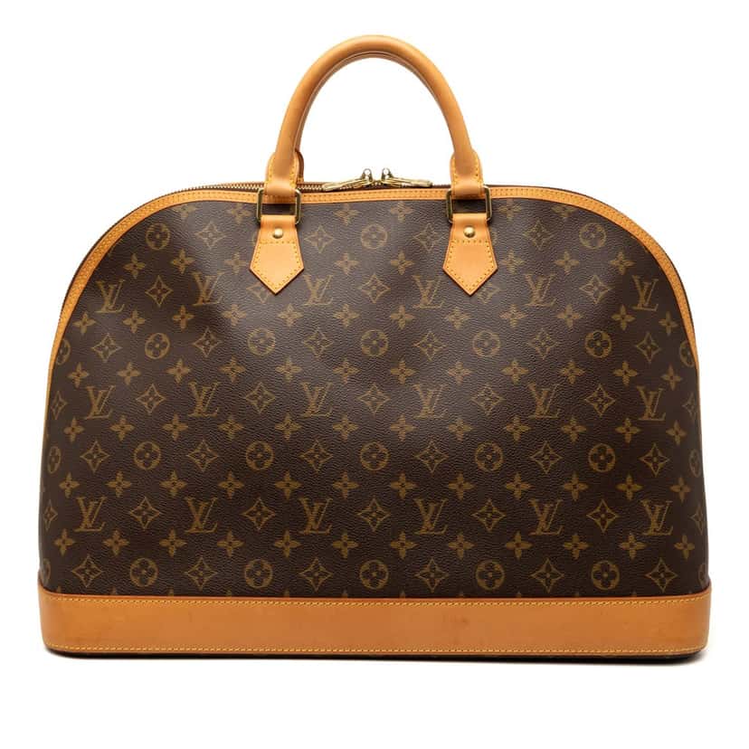 Louis Vuitton Monogram Alma Voyage MM Brown Very good condition - Front View