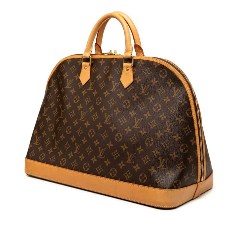 Louis Vuitton Monogram Alma Voyage MM Brown Very good condition - Back View
