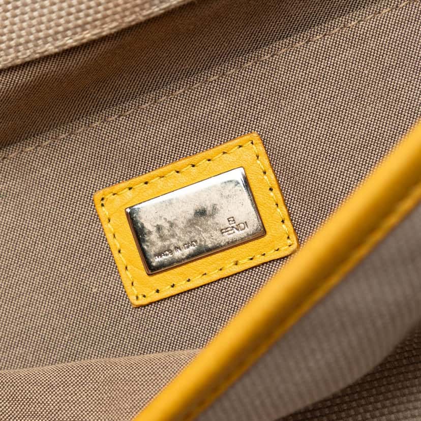 Fendi Canvas Borsa Tape Shoulder Bag Beige Very good condition - Box View