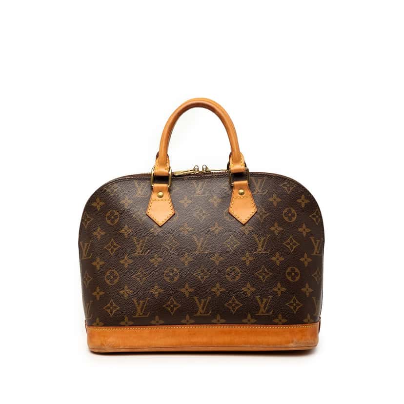 Louis Vuitton Monogram Alma PM Brown Good condition - Front View