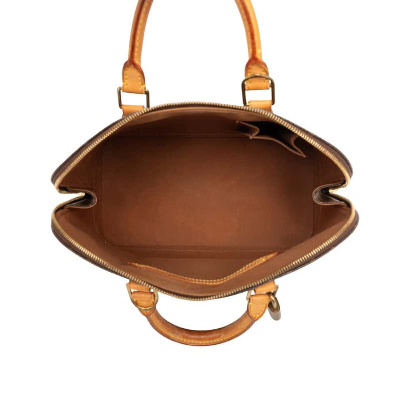 Louis Vuitton Monogram Alma PM Brown Good condition - Model View