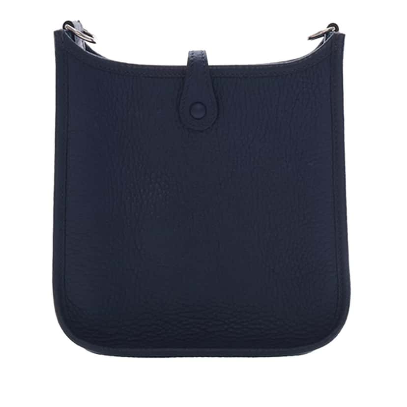 Hermès Clemence Evelyne TPM 16 Blue Leather Very good condition - Model View