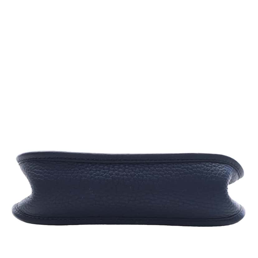 Hermès Clemence Evelyne TPM 16 Blue Leather Very good condition - Box View