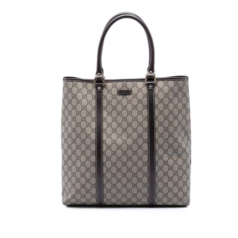 Gucci GG Supreme Joy Vertical Tote Beige Very good condition - Front View