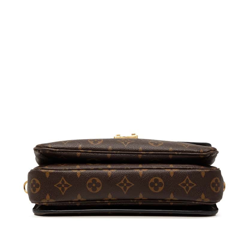 Louis Vuitton Monogram Braided Pochette Metis Brown Very good condition - Inside View