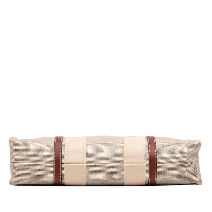 Chloé Large Canvas Woody Tote Beige Very good condition - Inside View