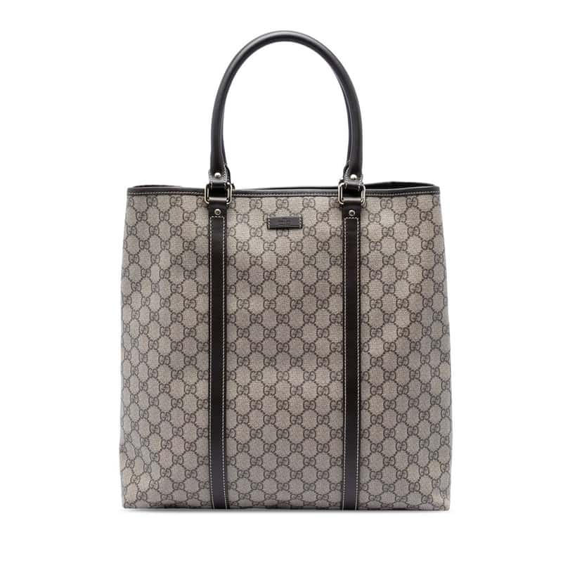 Gucci GG Supreme Joy Vertical Tote Beige Very good condition - Front View