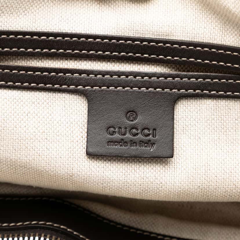 Gucci GG Supreme Joy Vertical Tote Beige Very good condition - Box View