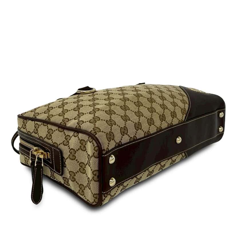 Gucci GG Canvas New Britt Shoulder Bag Beige Very good condition - Inside View