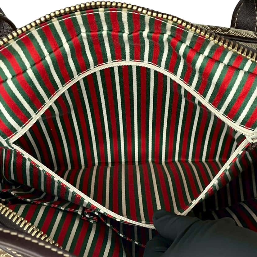 Gucci GG Canvas New Britt Shoulder Bag Beige Very good condition - Box View