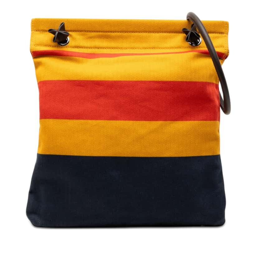 Hermès Canvas Rocabar Aline Bag Yellow Very good condition - Front View