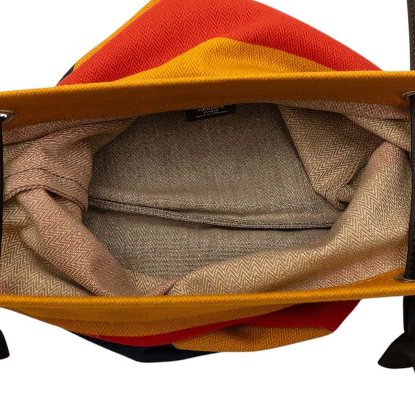 Hermès Canvas Rocabar Aline Bag Yellow Very good condition - Model View