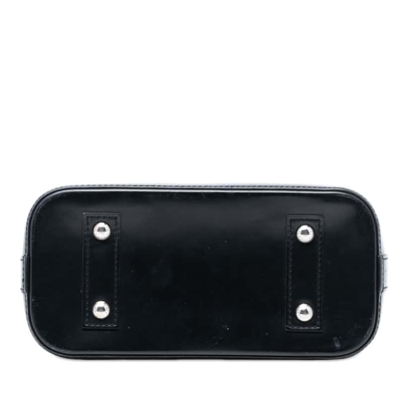 Louis Vuitton Epi Denim Alma BB Blue Leather Very good condition - Inside View