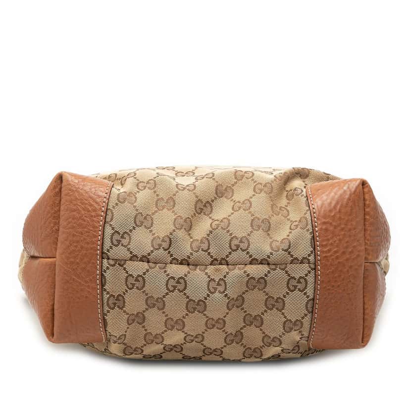 Gucci Medium GG Canvas GG Charm Tote Beige Very good condition - Inside View