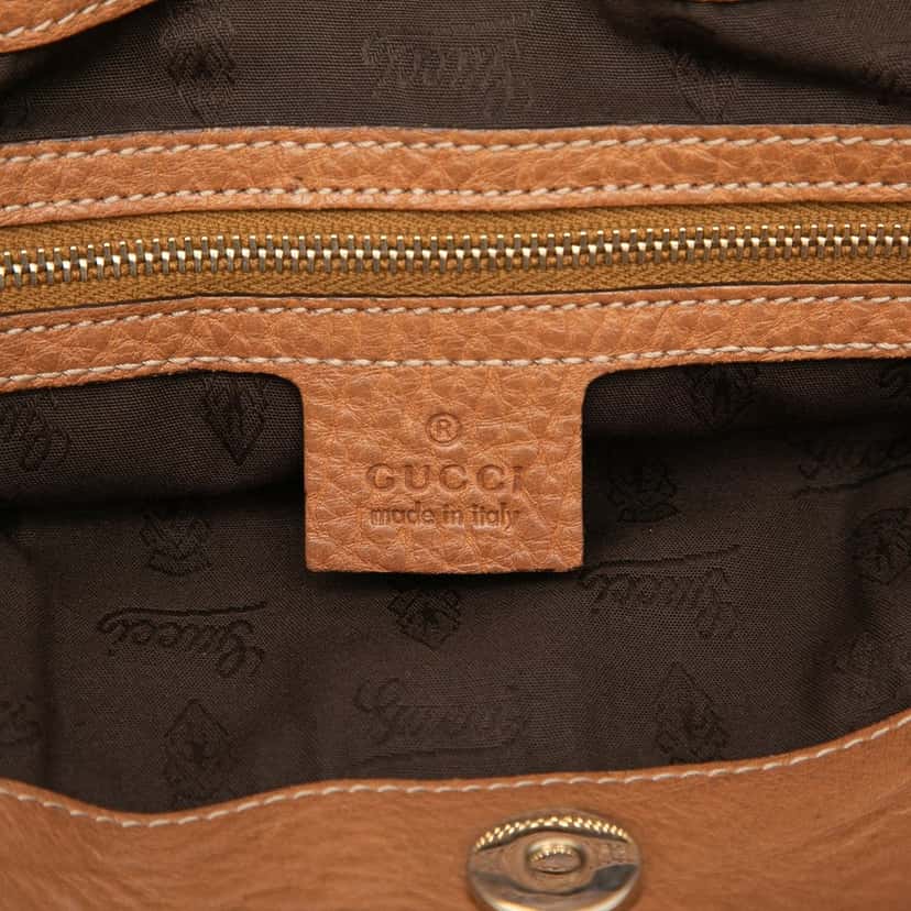 Gucci Medium GG Canvas GG Charm Tote Beige Very good condition - Box View