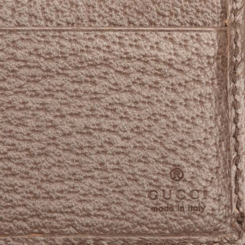 Gucci Jumbo GG Canvas Bifold Small Wallet Beige Very good condition - Box View
