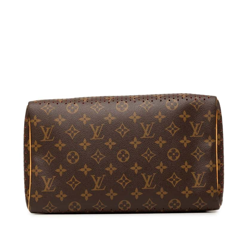 Louis Vuitton Monogram Perforated Speedy 30 Brown Very good condition - Inside View