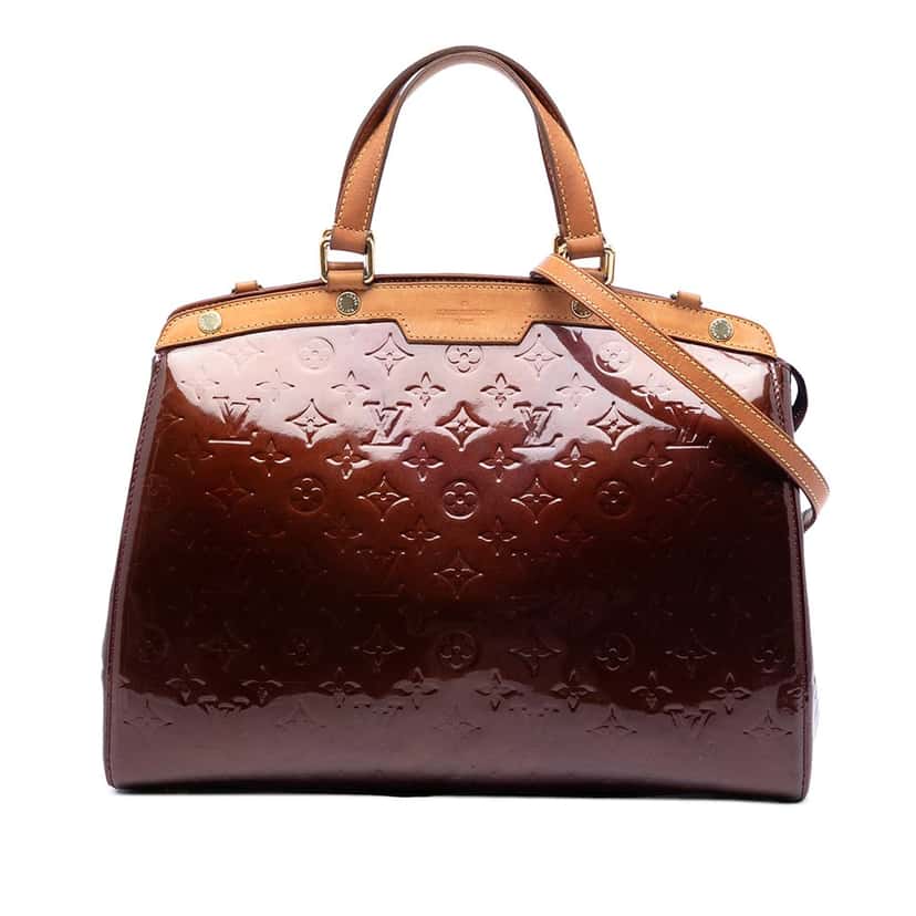 Louis Vuitton Monogram Vernis Brea GM Red Leather Very good condition - Front View
