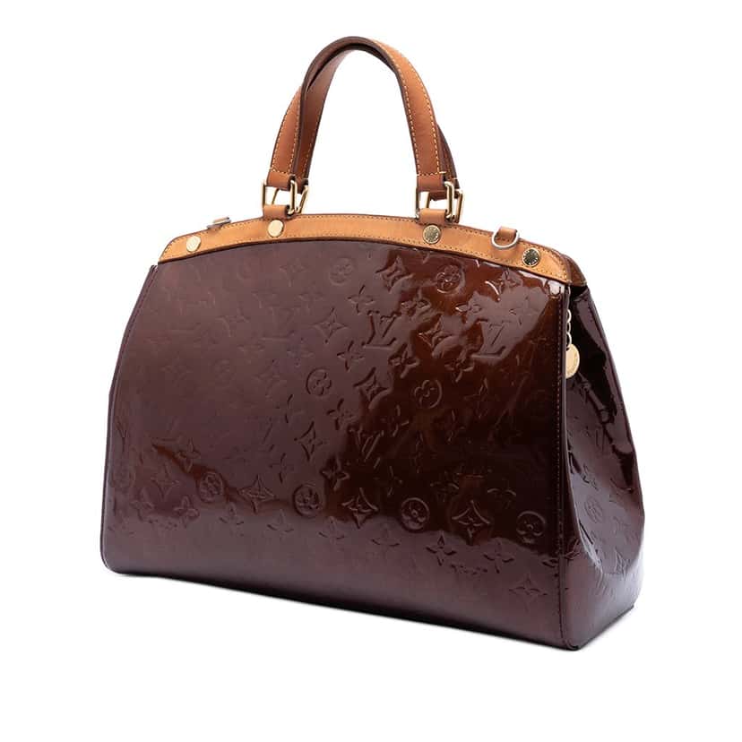 Louis Vuitton Monogram Vernis Brea GM Red Leather Very good condition - Back View