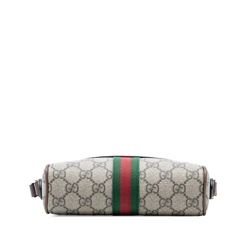 Gucci Mini GG Supreme Web Ophidia Crossbody Beige Very good condition - Inside View