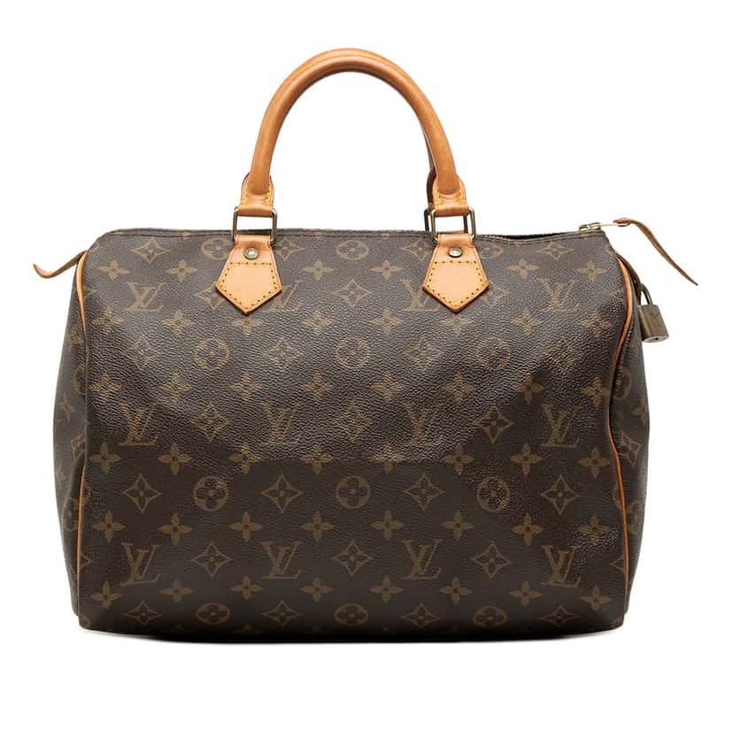 Louis Vuitton Monogram Speedy 30 Brown Very good condition - Front View